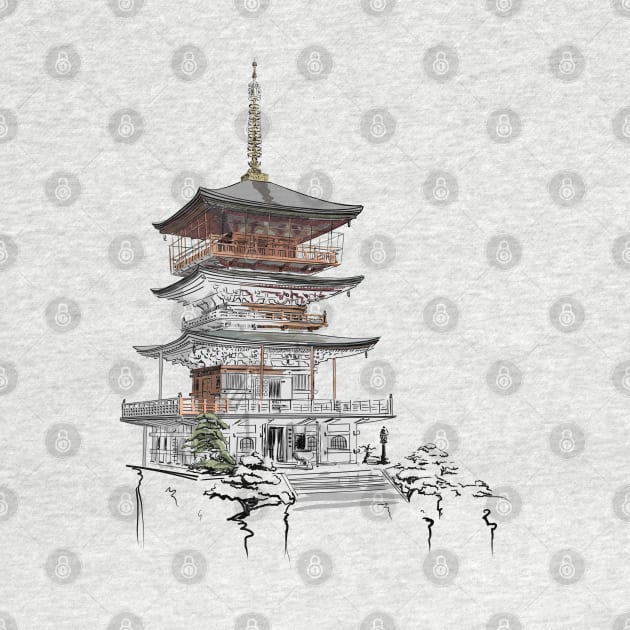 Pagoda by sibosssr